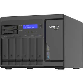 QNAP TS-H886-D1602-8G 8BAY 2.5GHZDC 8GB ECC 4X2.5GBE 3XUSB 3.2 I INT