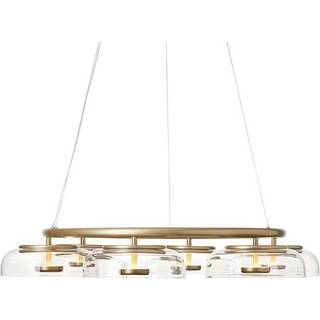 Nuura blossi 6 lysekrone nordic gold/klar