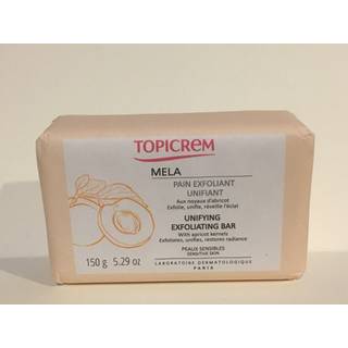 Topicrem MELA Unifying Exfoliating Bar Rensesæbe med en eksfolierende virkning til ansigt og krop 150 g - 150 g