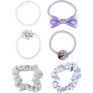 Disney Frozen 2 Hair Accessories Hårelastikker 6 stk. - 6 stk.