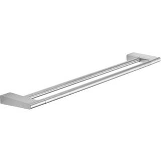 Pressalit Style, lille dobbelt Håndklædestang, 61 cm, børstet stål