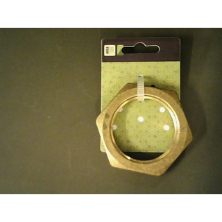 Kontramøtrik til bordgennemføring Guidi Lock nut, messing, passer til 1 1/2" G (BSP)