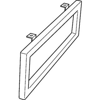 Geberit Preciosa II håndklædeholder til håndvask: L=39.5cm, Forkromet