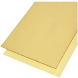Messing Plade (L x B) 400 mm x 200 mm 2 mm 1 stk