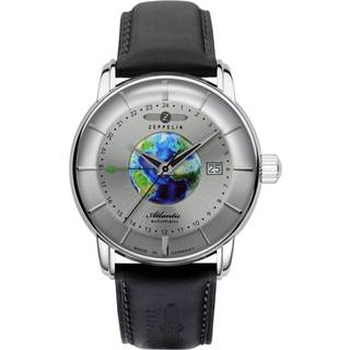 Zeppelin 8468-1 Atlatnic Automatik GMT Herrenuhr 43mm 5ATM