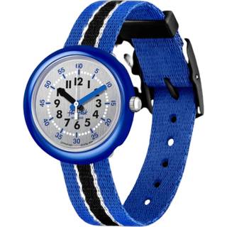 Flik Flak Shine in Silver Quartz White Dial ZFPNP130