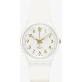 Swatch WHITE BISHOP Classic Original Unisex White Dial Watch SO28W106-S14