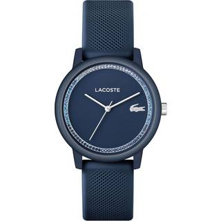 Lacostetil kvinder. 2001290 Analogt ur .12.12 Go marine (OSFA), Casual, Silikone, Strop, Blå