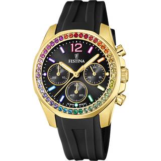 Festina F20650/3 Boyfriend Chronograph Damenuhr 38mm 10ATM