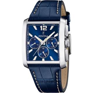 Festina Chrono Timeless F20636/2 - Herre - 38 mm - Analog - Quartz - Mineralglas