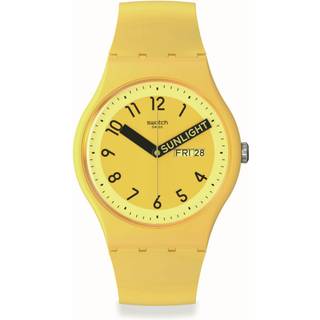 Swatch Pride 'Proudly Yellow' Quartz Yellow Dial Unisex Watch SO29J702