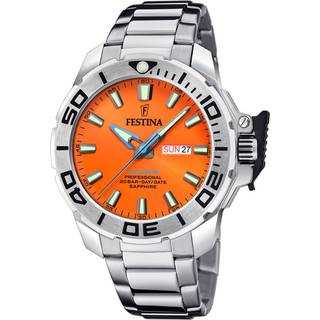 Festina F20665-5 The Original Orange/Stål Ø46.3 mm