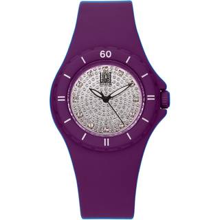 Dame Silicone Strass Ur - Light Time (Ø 36 mm)
