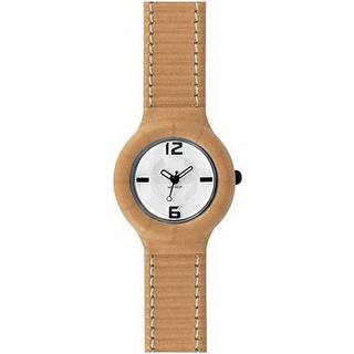 Stilfuld Dame Hip Hop Læder Ur (Ø 32 mm)