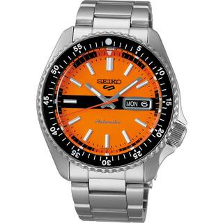 Seiko SRPK11K1 Herren-Armbanduhr Automatik Orange Special Edition