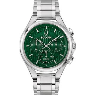 Bulova 96A297 Curv Herrenuhr Chronograph 45mm 3ATM