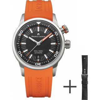 Maurice Lacroix Pontos S Diver PT6248-SS00L-330-J - Herre - 42 mm - Analog - Automatisk - Safirglas