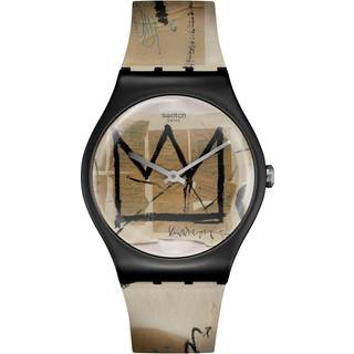 Swatch Art Journey 'Untitled By Jean-Michel Basquiat' Quartz Unisex Watch SUOZ355