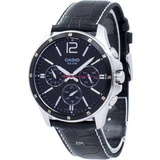 Mænds Casio ENTICER GENT Sort Ur (Ø 43 mm)