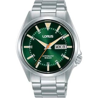 Lorus Automatic Green Dial Silver Bracelet Men’s Watch RL421BX9