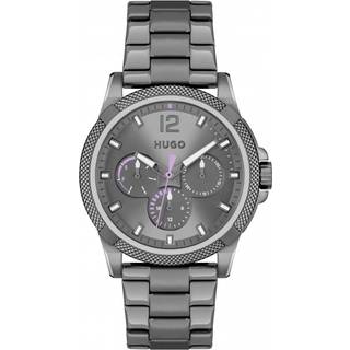 HUGO 1540135 Impress Grey IP Bracelet Watch - W45382