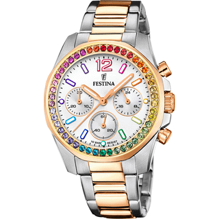 Festina F20608-2 Classic Sølvfarvet/Stål Ø38 mm