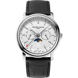 Frederique Constant Classics Business Timer FC-270SW4P26 - Herre - 40 mm - Analog - Quartz - Safirglas