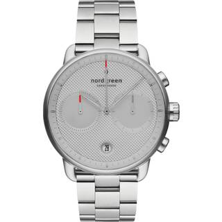 Nordgreen Pioneer 42 mm PI42SI3LSITG - Herre - 42 mm - Analog - Quartz - Safirglas