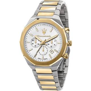 Maserati R8873642009 Herrenuhr Stile Chronograph Bicolor