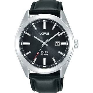Lorus RX339AX9 Black Leather Strap Watch - W16325