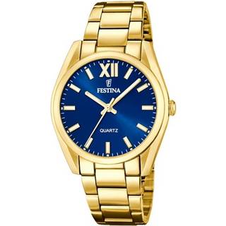 Alegria 20640 Dameur, Guld/Blå, 37 mm