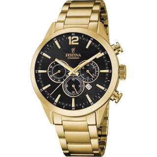 Mænds Sorte Festina F20633/3 Ur