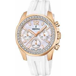 Festina F20611-1 Boyfriend Hvid/Gummi Ø38.1 mm