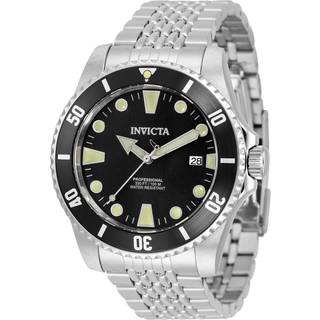 Invicta 33502 Pro Diver Sort/Stål Ø44 mm