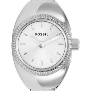 Fossil ES5245 Silver Tone Ring Watch - W10356