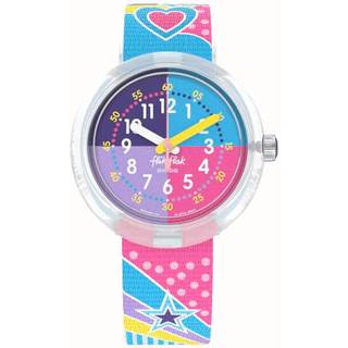 Flik Flak Color Party Rainbow Dial / Rainbow Graphic Kids Children Watch FPNP115