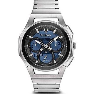 Stilfuld Mænds Bulova 96A205 Sølv Ur
