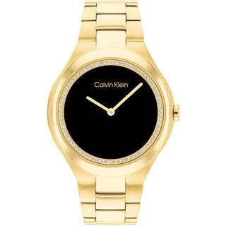 Crystal Bezel Bracelet Watch - Gold - One Size