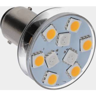 NauticLed Bajonet LED pære - hvid/rød
