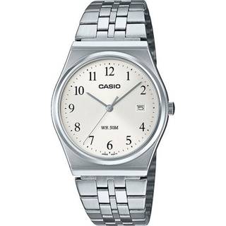 Casio MTP-B145D-7BVEF Uhr in Unisexgröße Quarz Stahl/Silberfarben