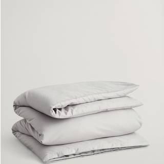 Gant Home Sateen Dynebetræk 220x220 Cm - Dyner Bomuld Moon Grey - 851029303-163