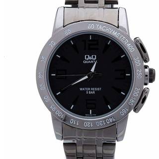 Herreurs sort sølv Q&Q Q602J405Y - 40 mm
