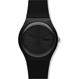Swatch BLACK REBEL AGAIN New Gent Watch SO29B706