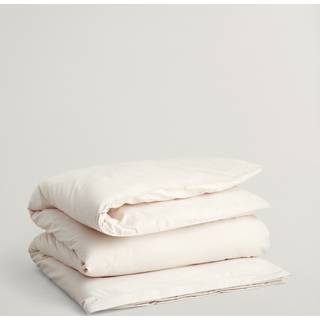 Gant Home Sateen Dynebetræk 220x220 Cm - Dyner Bomuld White Sand - 851029303-100