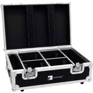 Roadinger Flightcase 4x AKKU TL-3 Trusslight QuickDMX with charging function
