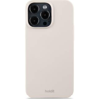 iPhone 15 Pro Max Holdit Slim Cover - Lys Beige