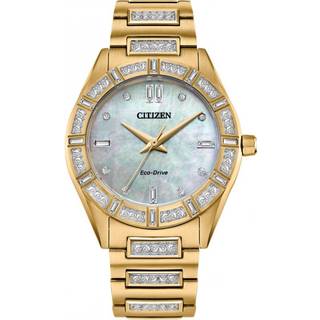 Citizen EM1022-51D Silhouette Crystal Eco-Drive Bracelet Watch - W9197