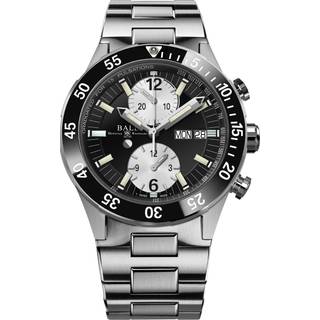 BALL Roadmaster Rescue Limited Edition Chronograph White Dial Stainless steel Bracelet Men's Watch DC3030C-S-WHBK