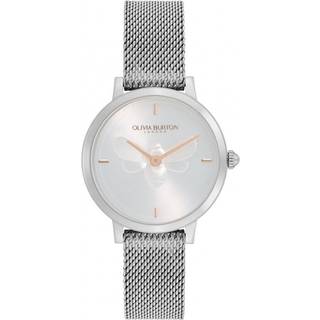 Olivia Burton 24000021 Signature Ultra Slim Bee Mesh Bracelet Watch - W28119