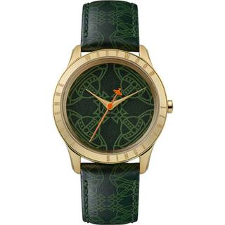 Vivienne Westwood Berkeley Green Dial Leather Strap Ladies Watch VV268GRGD